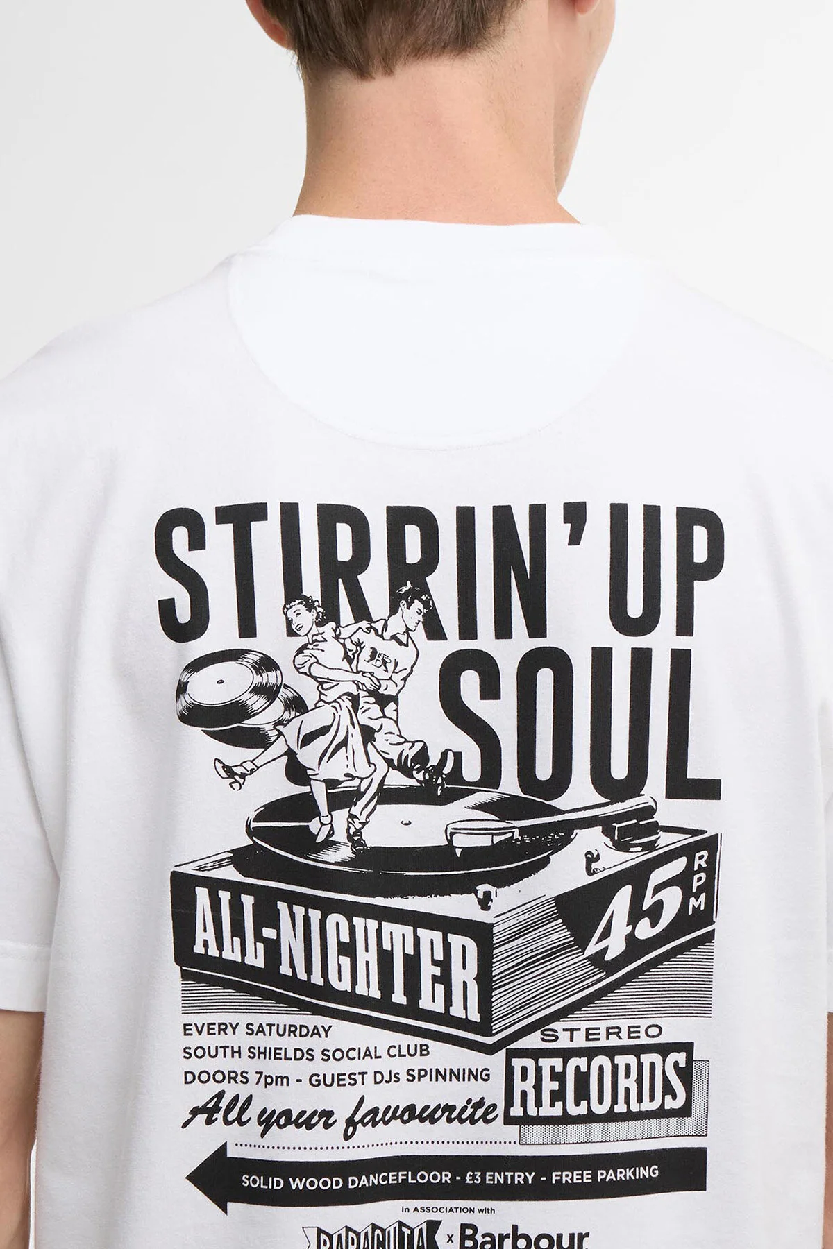 BARBOUR X BARACUTA ALL NIGHTER TEE - Image 5