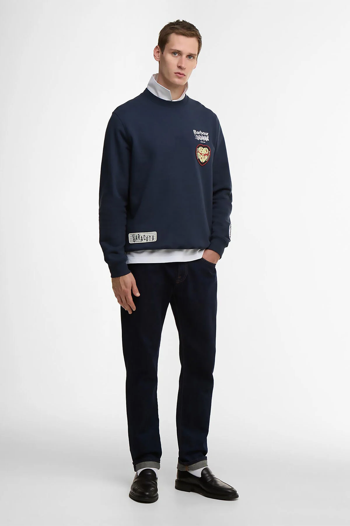 BARBOUR X BARACUTA NORTHERN SWEATSHIRT - Image 3