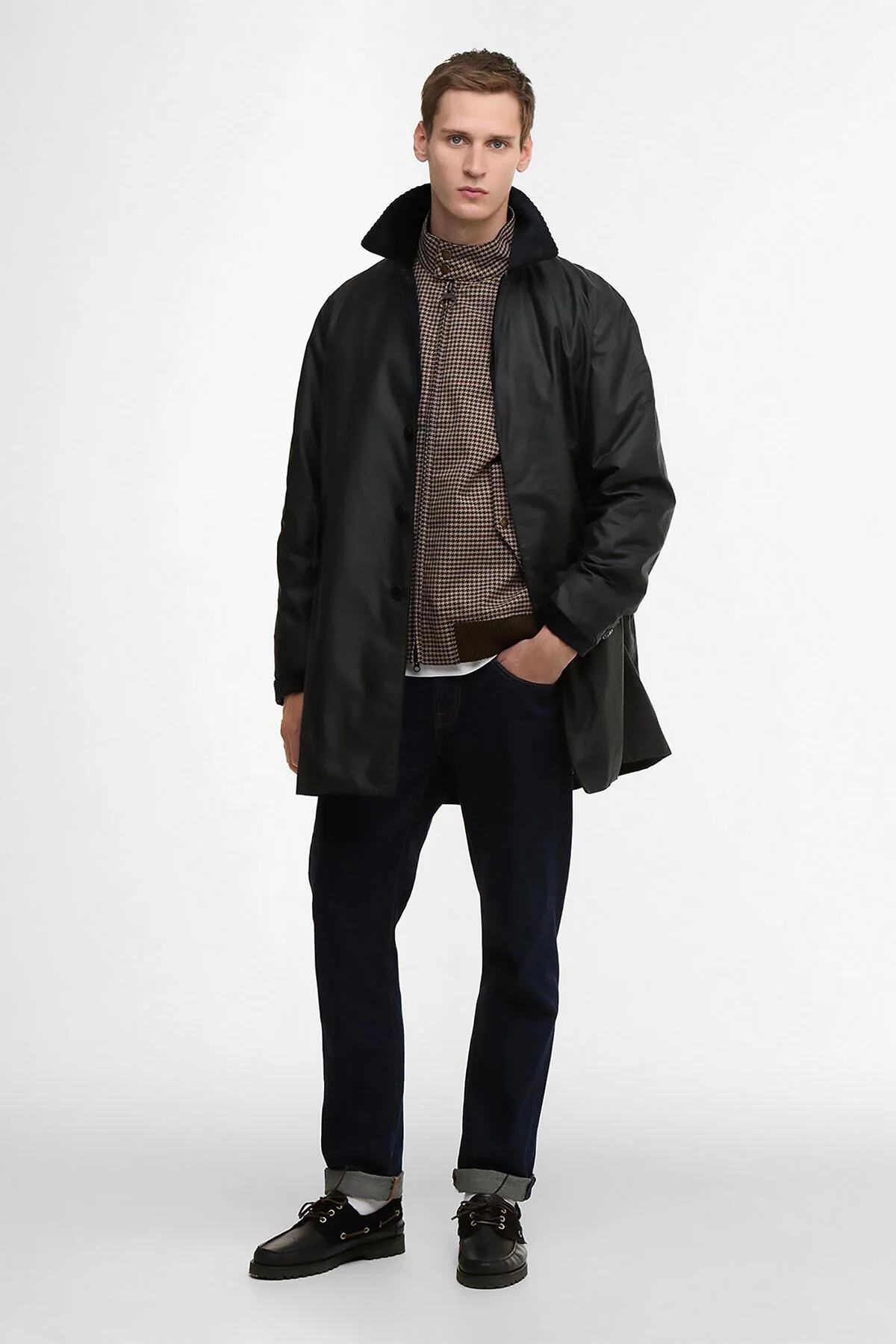 BARBOUR X BARACUTA TYNE WAXED COAT - Image 3