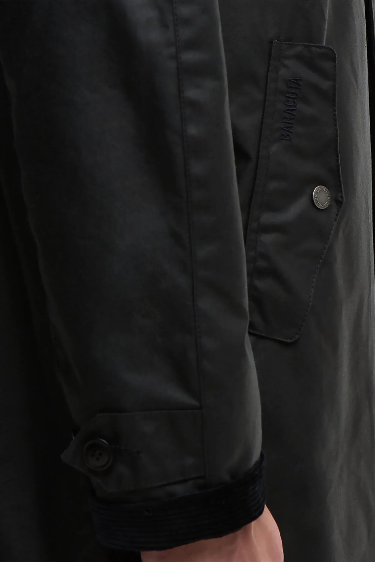 BARBOUR X BARACUTA TYNE WAXED COAT - Image 7