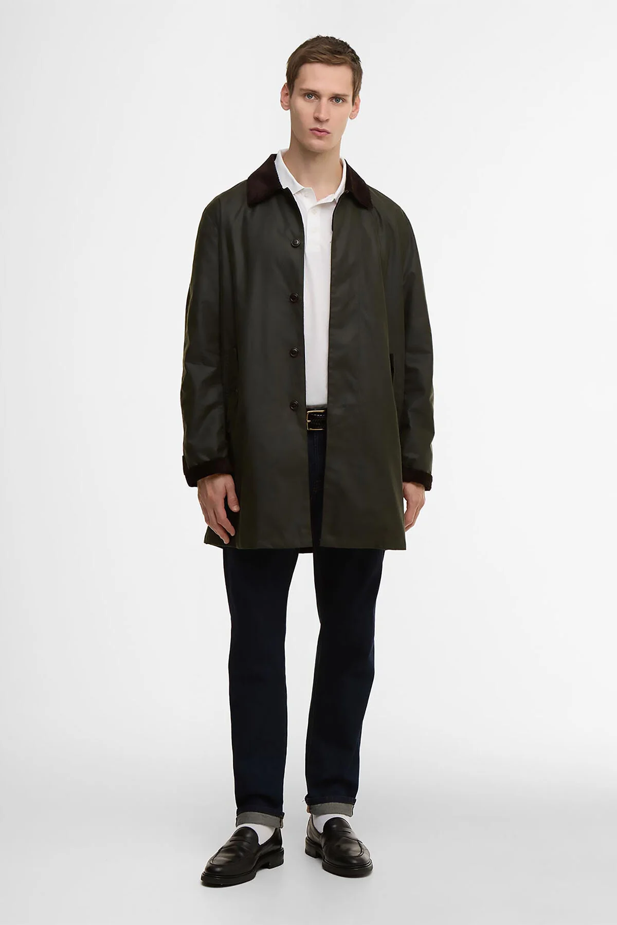 BARBOUR X BARACUTA TYNE WAXED COAT - Image 3