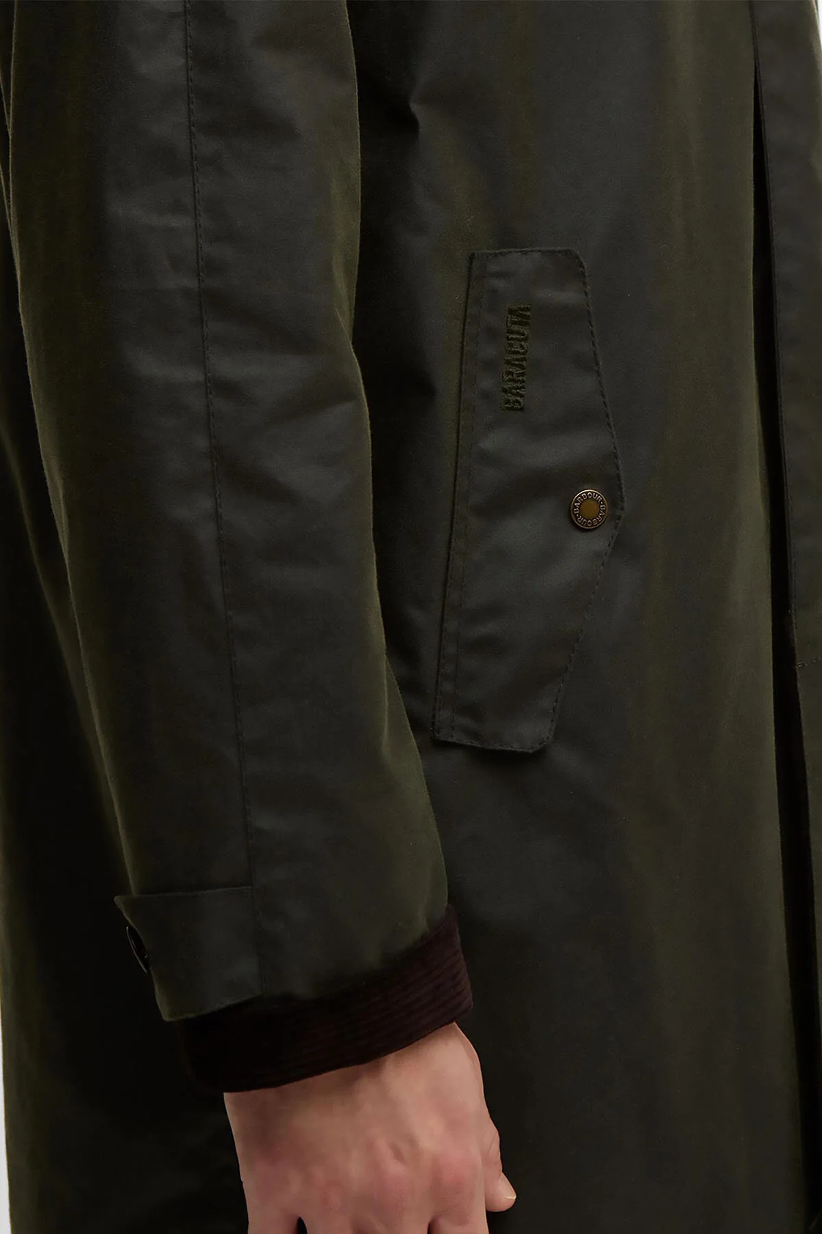 BARBOUR X BARACUTA TYNE WAXED COAT - Image 6