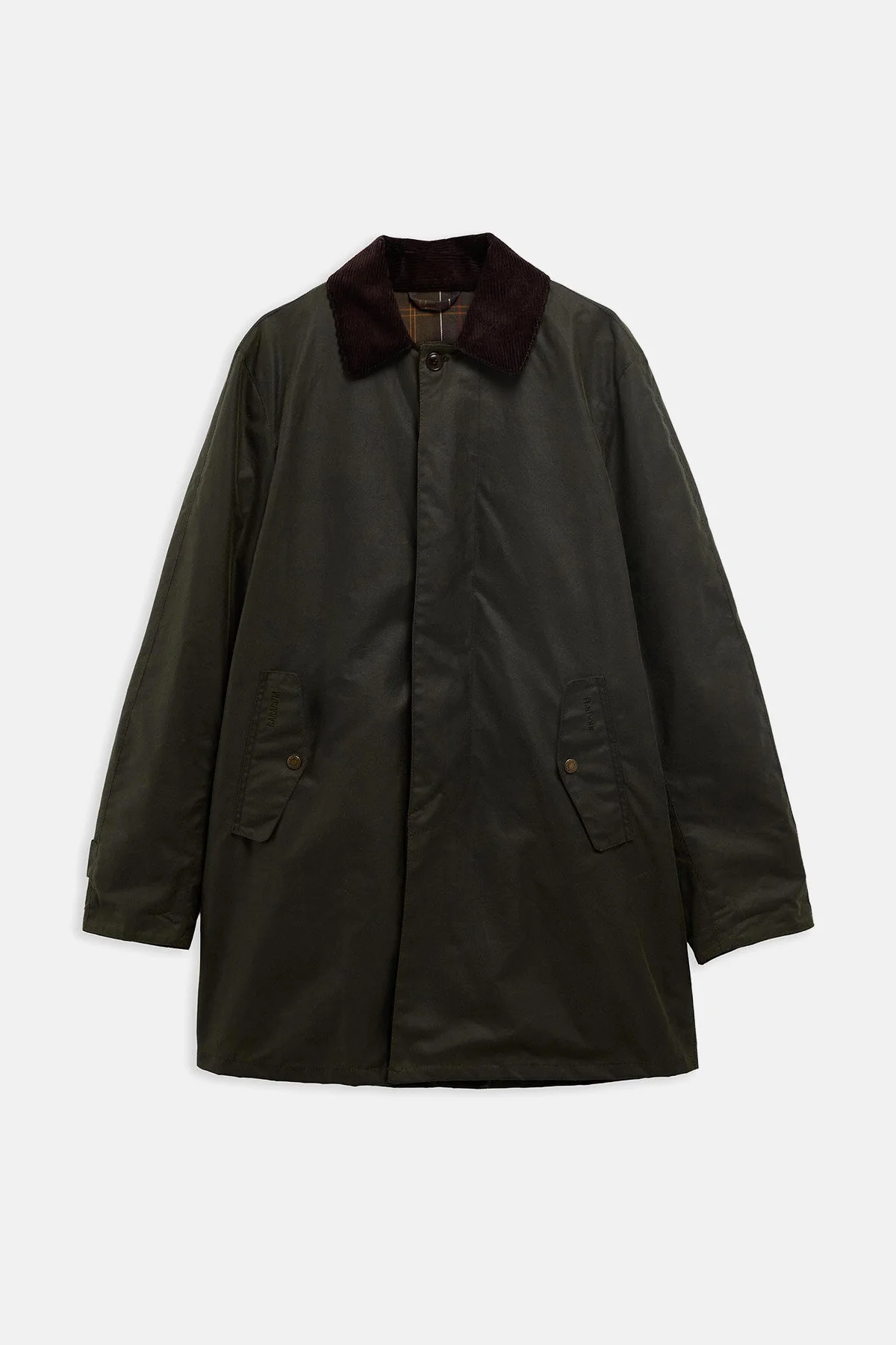 BARBOUR X BARACUTA TYNE WAXED COAT - Image 8