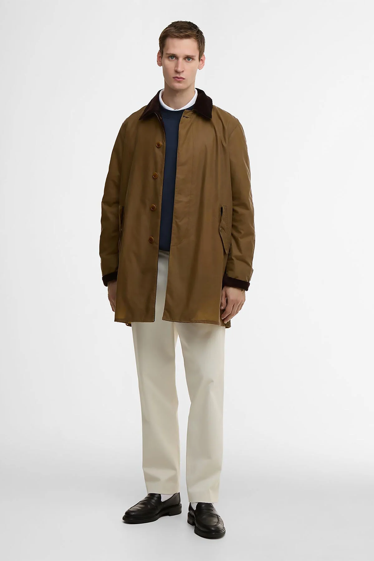 BARBOUR X BARACUTA TYNE WAXED COAT - Image 3