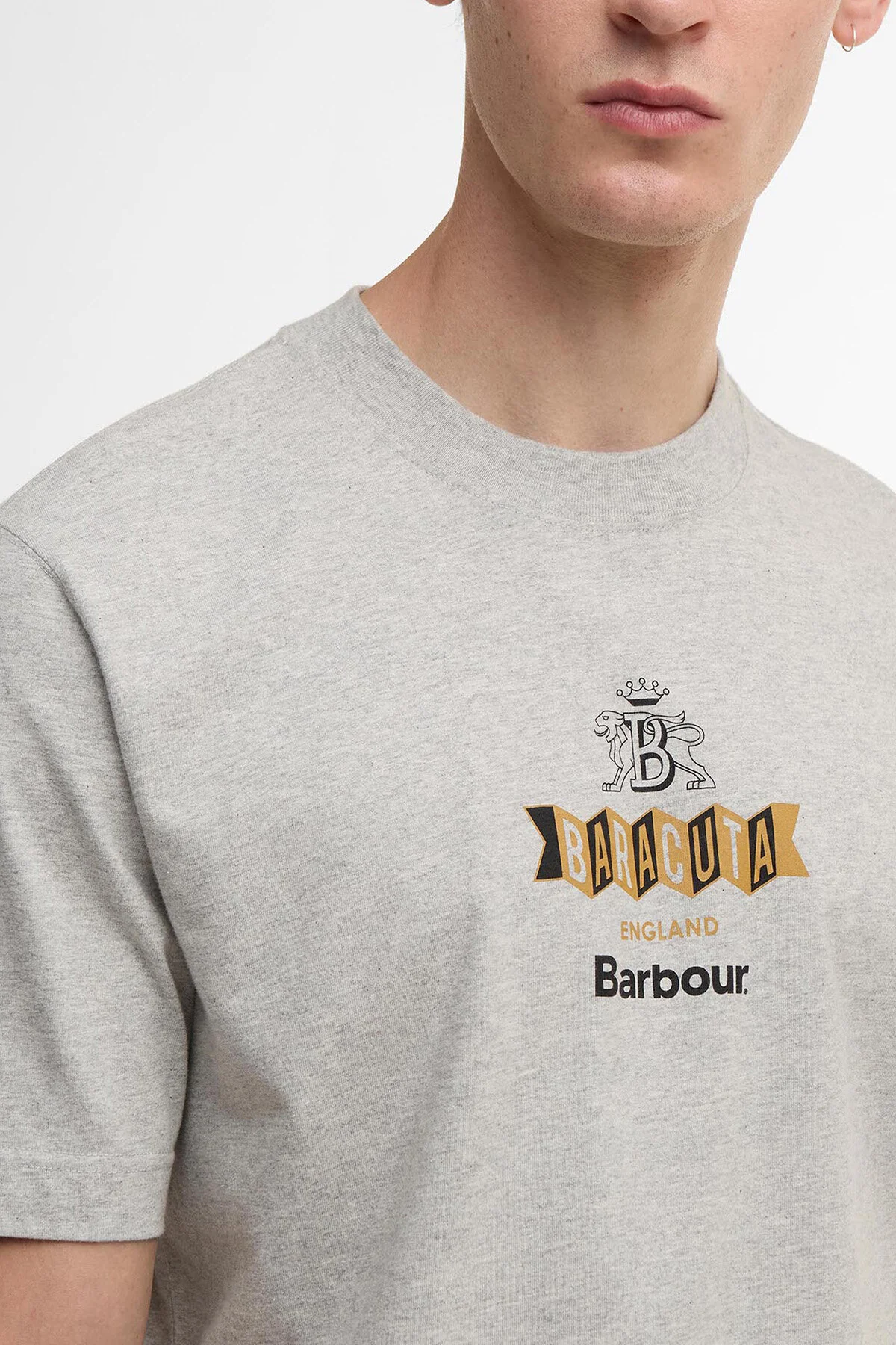 BARBOUR X BARACUTA VYNIL TEE - Image 4