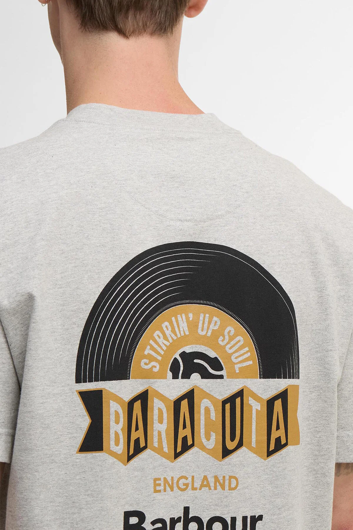 BARBOUR X BARACUTA VYNIL TEE - Image 5