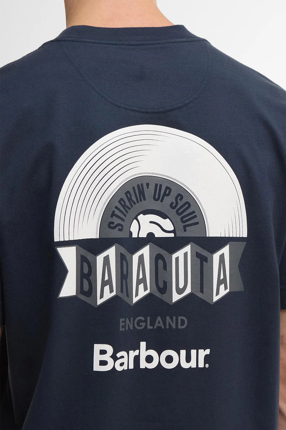 BARBOUR X BARACUTA VYNIL TEE - Image 5