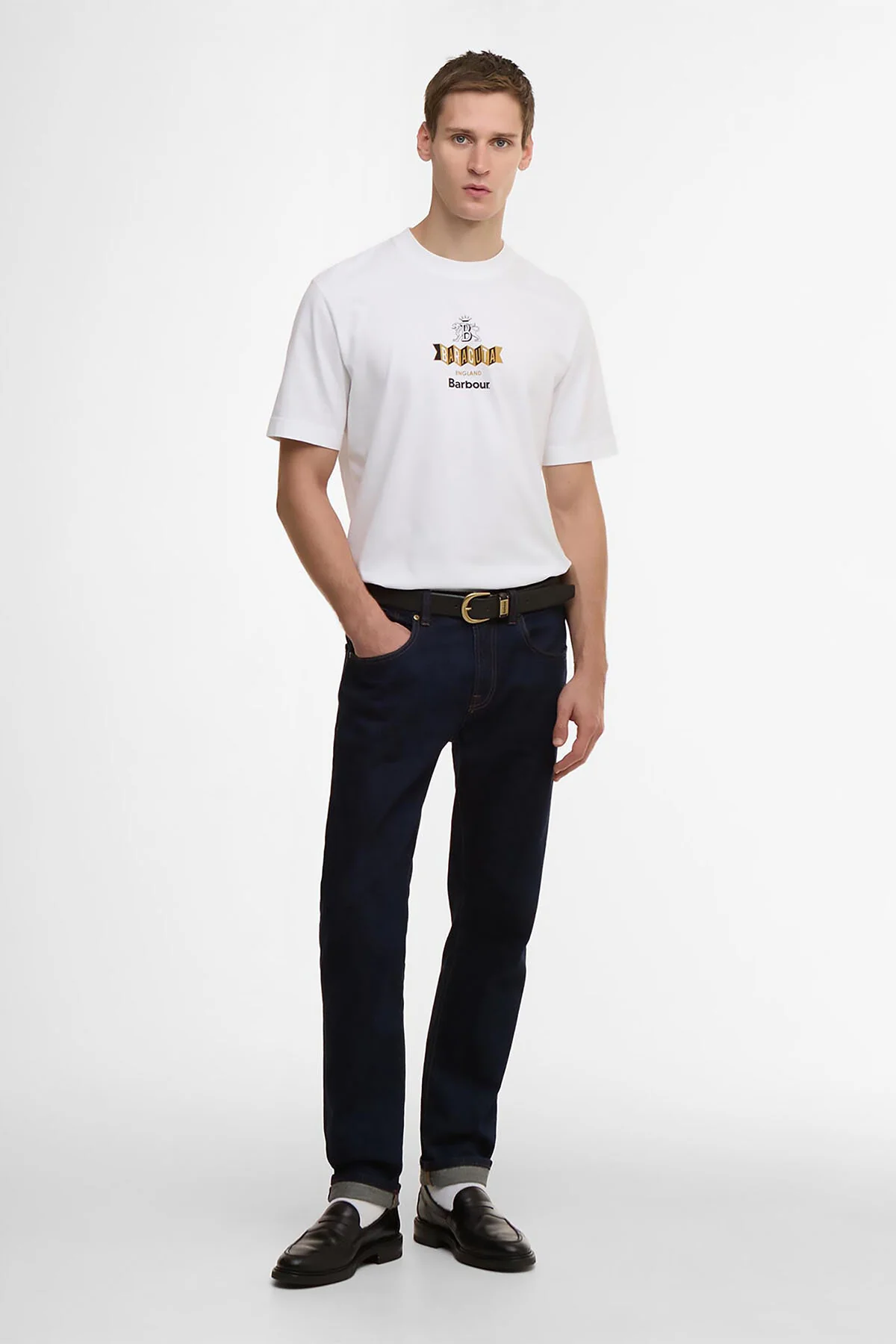 BARBOUR X BARACUTA VYNIL TEE - Image 3