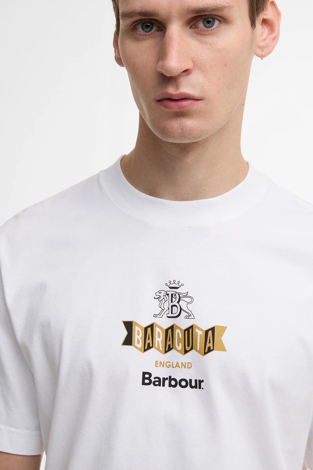 BARBOUR X BARACUTA VYNIL TEE - Image 4