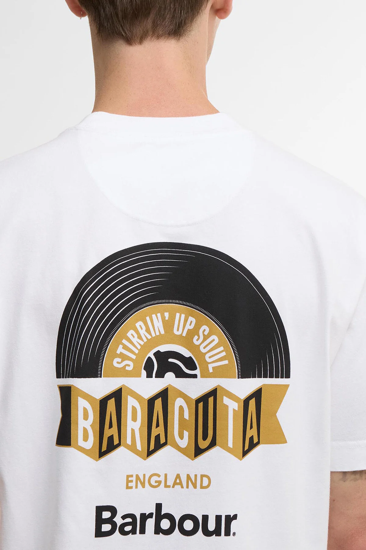 BARBOUR X BARACUTA VYNIL TEE - Image 5